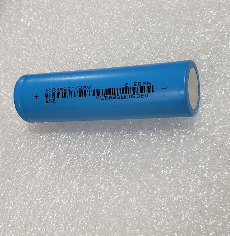 (USED *spot welded*) EVE ICR18650/26V 3.6v 2550mah 18650 Li-Ion Cells