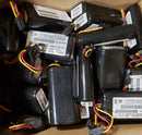 Lot of roughly 60 Sanyo UR18650RX or 18650ZY Lithium Ion -3.6v 1,360mAh 18650